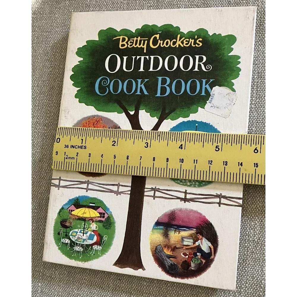 1961 Betty Crocker's Outdoor Cook Book Recipe Camping Canoe Hiking Grilling